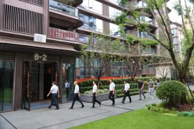 新思路裝飾‖工地巡查◇嚴(yán)抓工地質(zhì)量，服務(wù)于